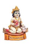 Cute Krishna Terracotta Idol